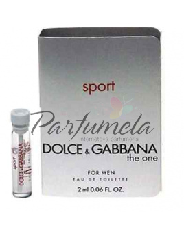 Dolce & Gabbana The One Sport, Vzorka vone