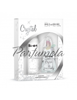 Bi-es Crystal SET: Parfémovaná voda 100ml + Deodorant 150ml (Alternatíva vône Giorgio Armani Diamonds)