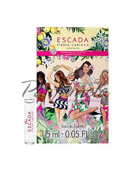 Escada Fiesta Carioca, Vzorek vůně