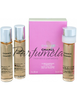 Chanel Chance, Toaletní voda 3x20ml - náplně