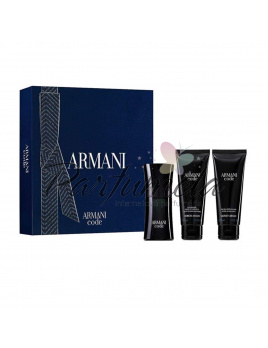 Giorgio Armani Armani Code Pour Homme SET: Toaletní voda 75ml + Balzám po holení 50ml + Sprchový gél 50ml