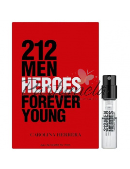 Carolina Herrera 212 Men Heroes Forever Young, Vzorek vůně EDT