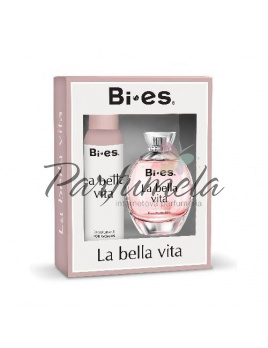 Bi-es La Bella Vita SET: Parfémovaná voda 100ml + Deodorant 150ml (Alternativa parfemu Lancome La Vie Est Belle)