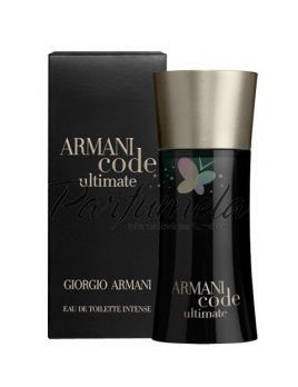 Giorgio Armani Code Ultimate, Toaletní voda 40ml - Intense, Tester