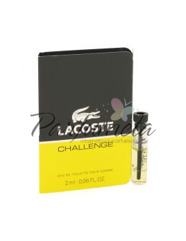 Lacoste Challenge, Vzorek vůně