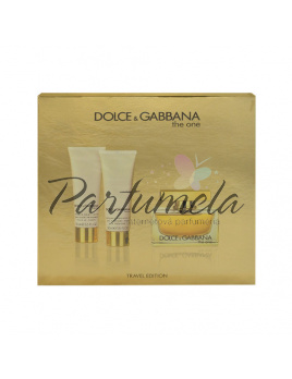 Dolce & Gabbana The One, Edp 75ml + 50ml tělové mléko + 50ml Sprchový gél