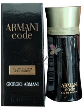 Giorgio Armani Code eau de Parfum, Parfumovaná voda 4ml