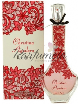 Christina Aguilera Red Sin, Edp 15ml + 50ml Sprchovy gel
