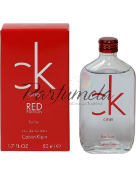 Calvin Klein CK One Red Edition for Her, Toaletní voda 50ml