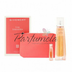 Givenchy Live Irresistible, parfémovaná voda 75 ml + parfémovaná voda 3 ml + kosmetická taška
