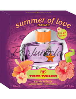 Tom Tailor Summer of Love Hawaii, Vzorek vůně