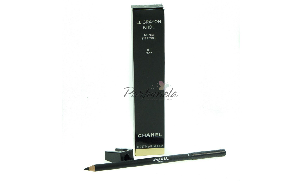 Chanel Le Crayon Khol Tužka na oči odtieň 61 Noir (Intense Eye Pencil) 1,4  g