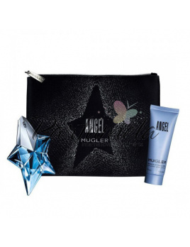 Thierry Mugler Angel SET: Parfumovaná voda 25ml + Tělové mléko 50ml + Kozmetická taška