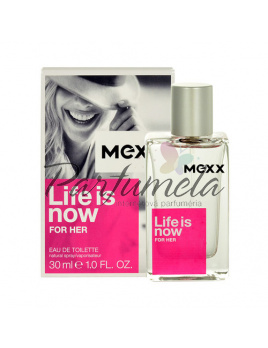 Mexx Life is Now for Her, Toaletní voda 30ml - tester