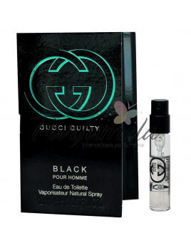 Gucci Guilty Black Pour Homme, Vzorek vůně