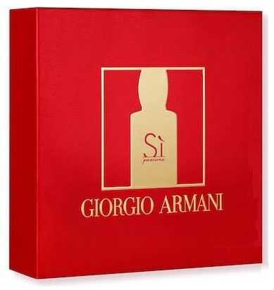 Giorgio Armani Si Passione, Prázdna krabica
